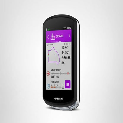 Garmin Edge® 1040 Solar, GPS Bike Computer with Solar Charging Capabilities, On and Off-Road, Spot-On Accuracy, Long-Lasting Battery, Device Only