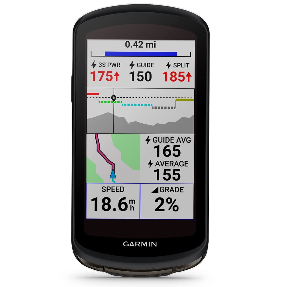 Garmin 010-02503-20 Edge 1040 Solar GPS Cycling Bike Computer | Official USA Partner Model | Bundle with Premium 2 YR CPS Enhanced Protection Pack