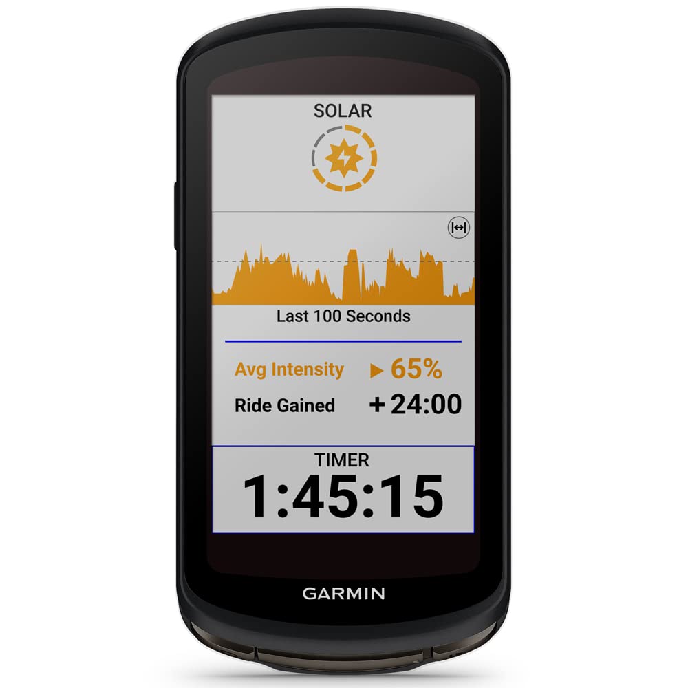 Garmin 010-02503-20 Edge 1040 Solar GPS Cycling Bike Computer | Official USA Partner Model | Bundle with Premium 2 YR CPS Enhanced Protection Pack