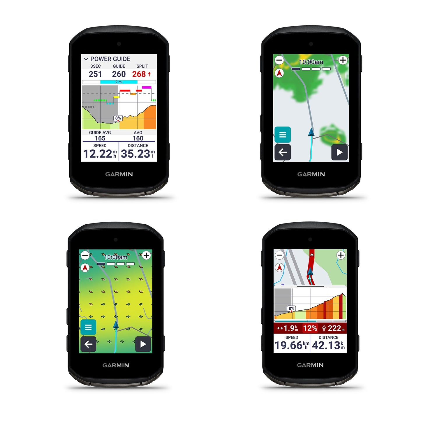 Garmin Edge 850, Compact GPS Cycling Computer, Vivid Color 2.7" Touchscreen Display, Bike-Specific Mapping, Advanced Training and Performance Insights Bundle