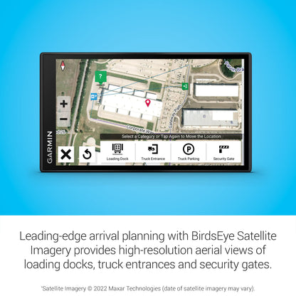 Garmin dezl OTR610, Large, Easy-to-Read 6" GPS Truck Navigator, Custom Truck Routing, High-Resolution Birdseye Satellite Imagery