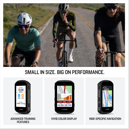 Garmin® Edge® 850, Compact GPS Cycling Computer, Vivid Color Touchscreen Display, Bike-Specific Mapping, Advanced Training and Performance Insights
