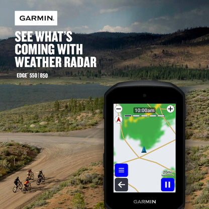 Garmin Edge 850, Compact GPS Cycling Computer, Vivid Color 2.7" Touchscreen Display, Bike-Specific Mapping, Advanced Training and Performance Insights Bundle